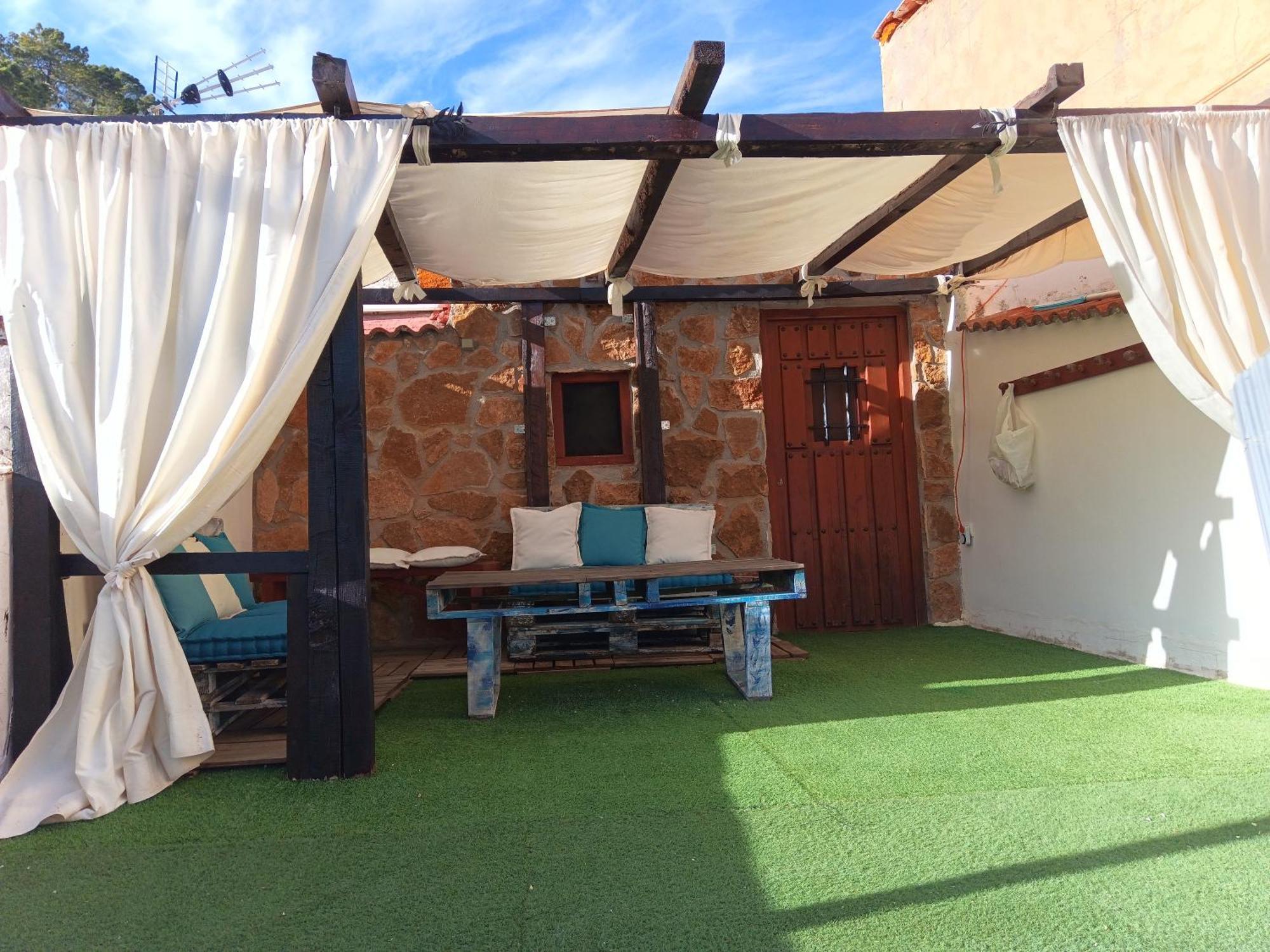 Casa Rural La Piedra Del Cambron Villaverde De Guadalimar Exterior foto